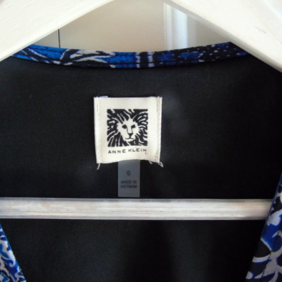 Anne Klein Jersey Knit Wrap Dress Size 6 New Unworn - Picture 3 of 7